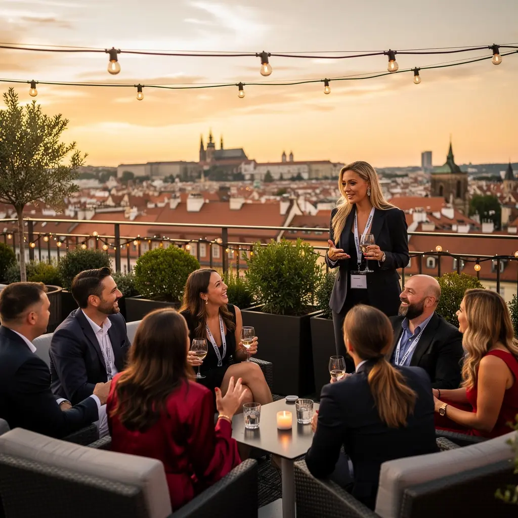 Influencer sdГ­lГ­ pЕ™Г­spД›vek s oznaДЌenГ­m znaДЌky na svГ©m profilu.