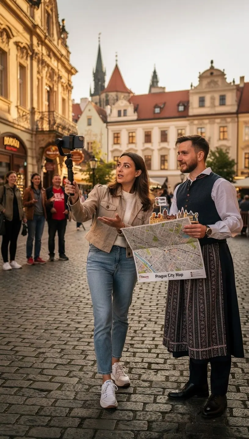 Vizuální obsah ukazující úspěšnou spolupráci značky a influencera.